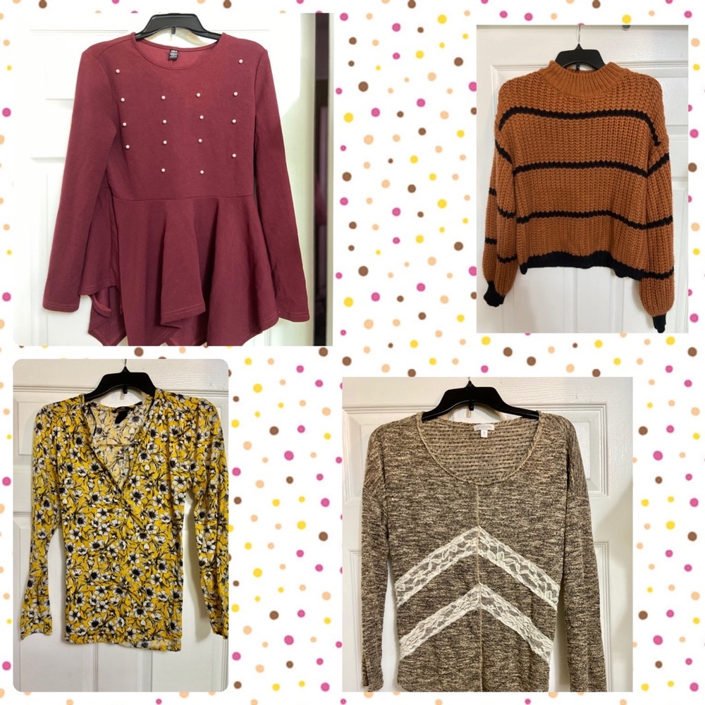 Bundle of 4 tops